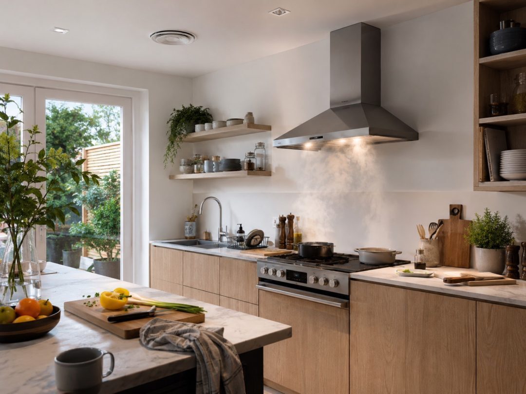 Ventilatie in de keuken
