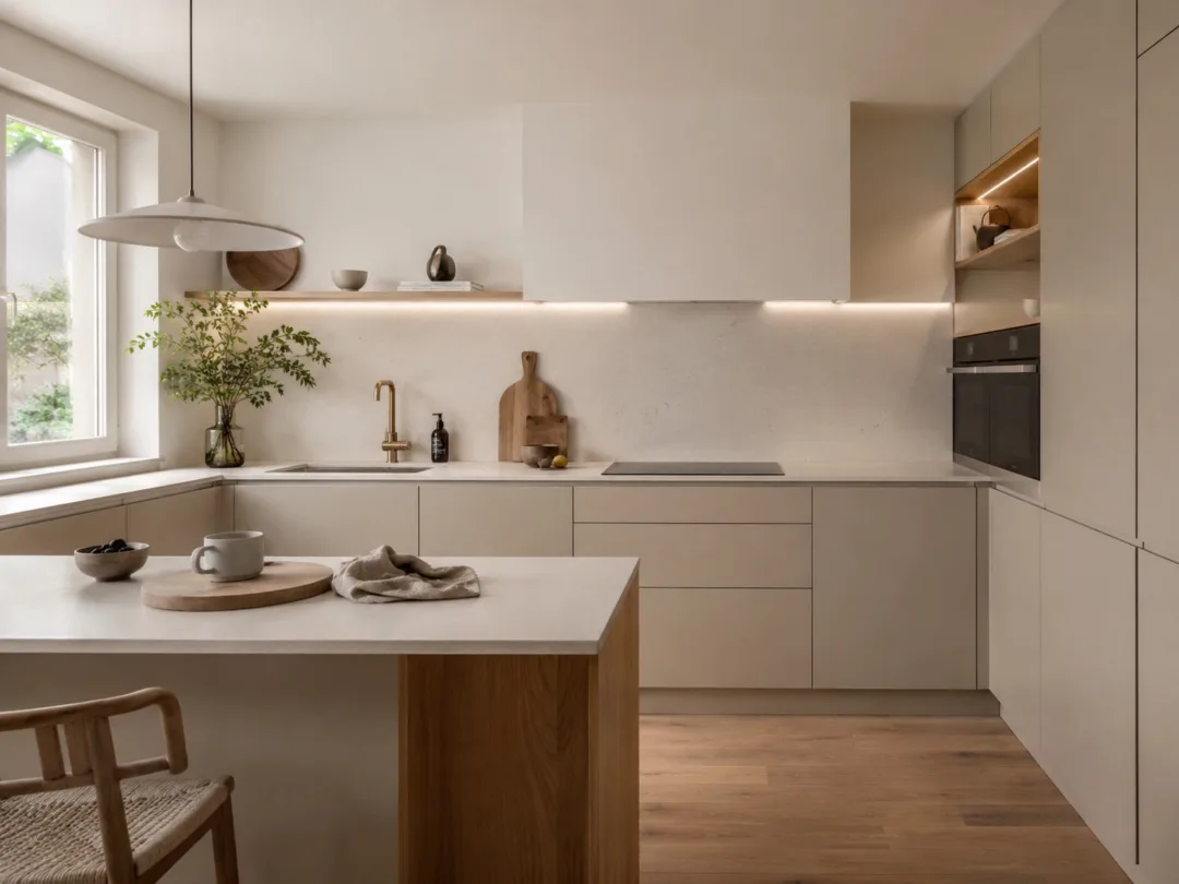 Minimalistische keuken: de echte principes