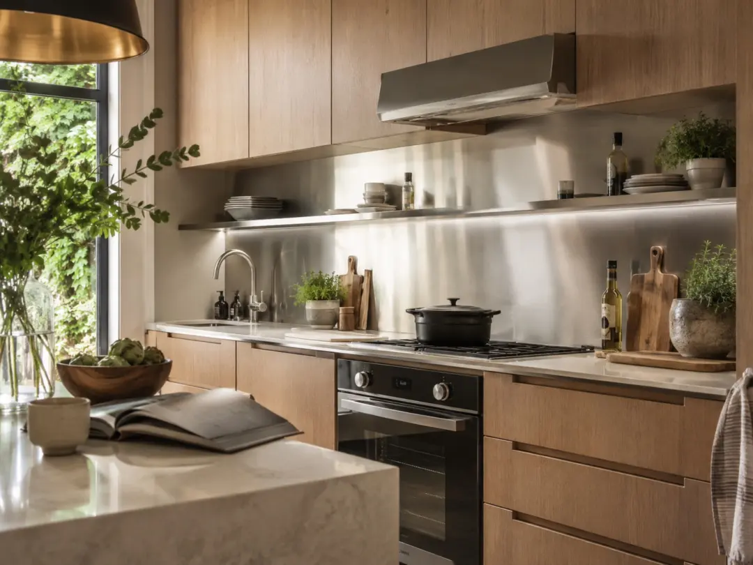 Inox en warme fronten